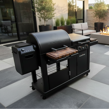 Load image into Gallery viewer, BBQ Boards®, Blackstone Pellet Grill Combo Front &amp; Side Boards (Sold As A Matching Pair)